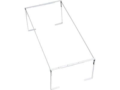 Pendaflex Adjustable Hanging File Frames, Letter/Legal Size, Silver (PFX 450)