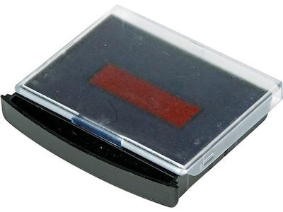 2000 Plus Stamp Pad, Blue and Red Inks (061961)