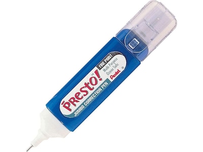 Pentel PRESTO! JUMBO Correction Pen, White (51412/ZL31-W)