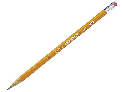 Dixon Wooden Pencil, 2.2mm, #2 Soft Lead, 144/Box (14412)