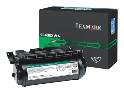 Lexmark 52D1X0E Remanufactured Black Extra High Yield Toner Cartridge (64480XW)