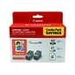 Canon 40/41 Black and Color Standard Yield Ink Cartridge, 2/Pack with Photo Paper Value Pack   (0615B009)