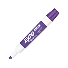 Expo Low Odor Dry Erase Marker, Chisel Tip, Purple (80008)