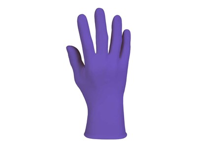 Kimberly-Clark Powder Free Purple Nitrile Gloves, XL, 90/Box (55084)