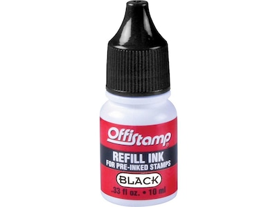 Offistamp Ink Refill, Black Ink (090724)