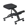 Office Star Fabric Kneeling Chair, Black (SKCM1420)