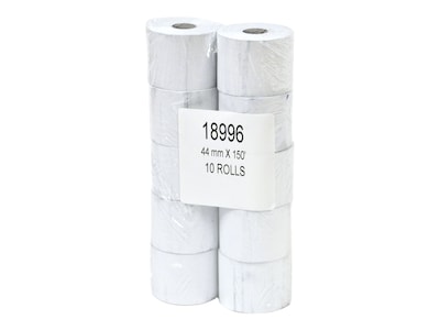 PM Company Thermal Cash Register Paper Rolls, 1 3/4 x 150, BPA Free, 10 Rolls/Pack (PMF18996)