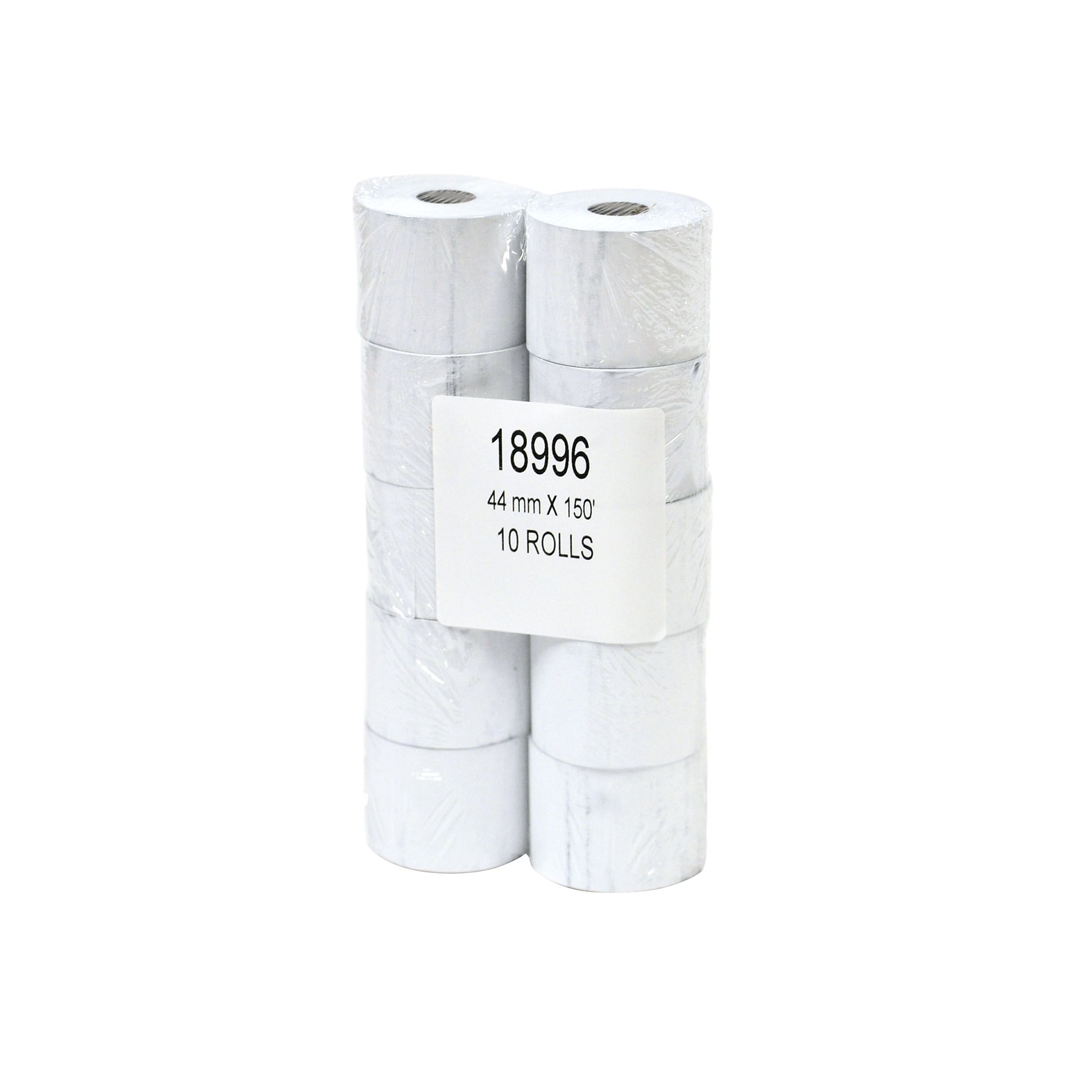 PM Company Thermal Cash Register Paper Rolls, 1 3/4 x 150, BPA Free, 10 Rolls/Pack (PMF18996)