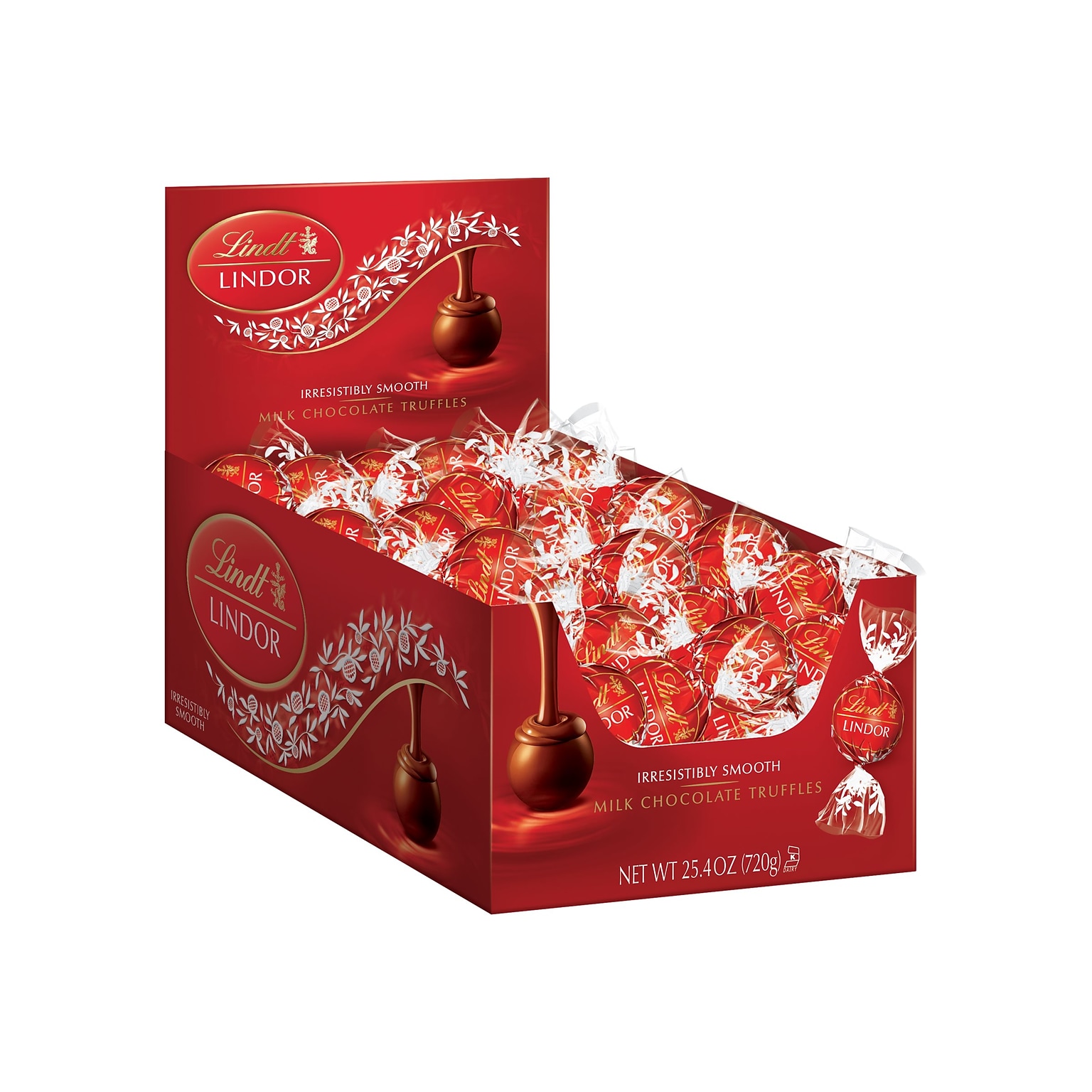 Lindt Lindor Truffle Chocolate, 25.4 Oz., 60/Box (3512)