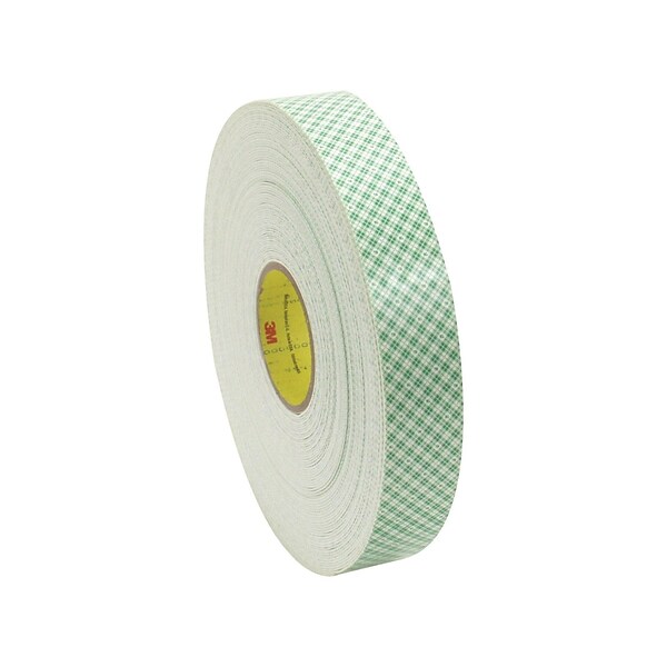 Scotch Double Sided Indoor Mounting Tape, 3/4 x 10 yds., White