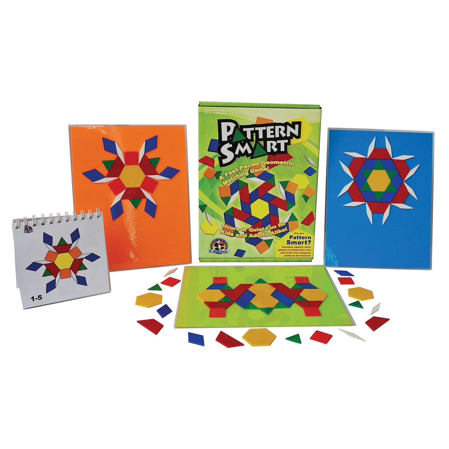 Edustic Pattern Smart Fast-Paced Geometric Matching Game (ES-PSGCD01)