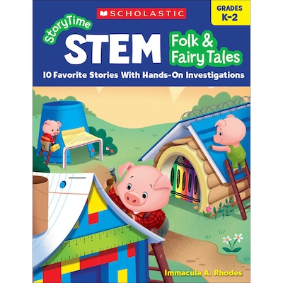 Scholastic StoryTime STEM: Folk & Fairy Tales, Grades K-2, Pack of 2 (SC-831697BN)