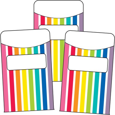 Schoolgirl Style Hello Sunshine Library Pockets, 36/Pack (121023)
