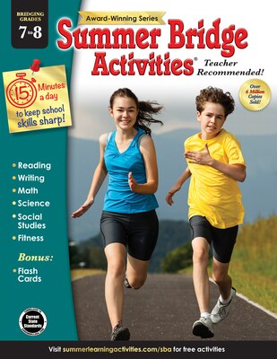 Summer Bridge Activities® Grades 7 - 8, Paperback, Case of 30 (704703-CS)