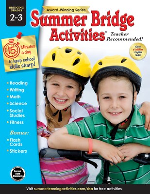 Summer Bridge Activities® Grades 2 - 3, Paperback, Case of 30 (704698-CS)