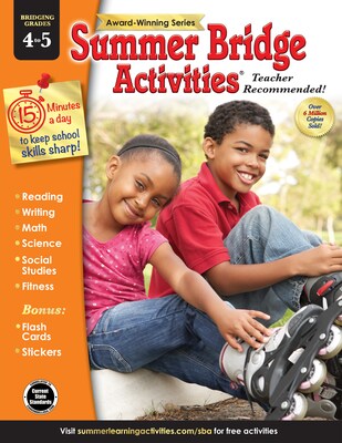 Summer Bridge Activities® Grades 4 - 5, Paperback, Case of 30 (704700-CS)