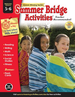 Summer Bridge Activities® Grades 5 - 6, Paperback, Case of 30 (704701-CS)