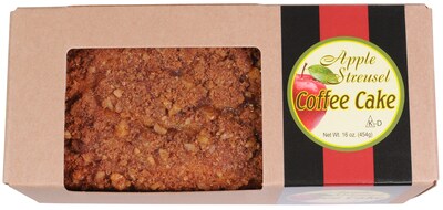 Beatrice Bakery Apple Streusel Coffee Cake Bar (DS0445)