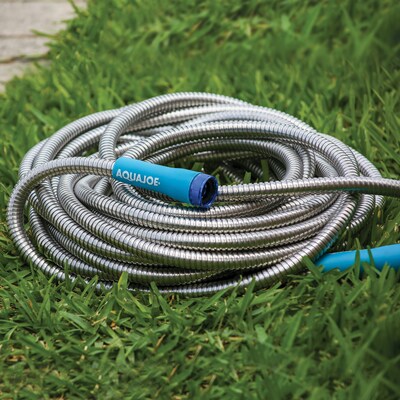 Aqua Joe 50 ft. Metal Hose (AJSGH50)