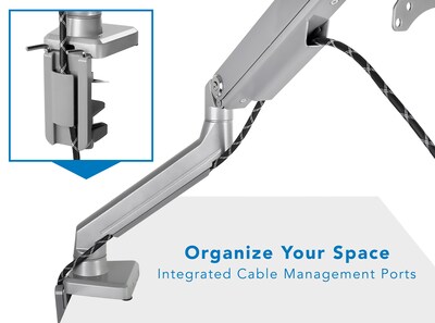 Mount-It! Monitor Arm Desk Mount for 19"-32" Screens (MI-2761)