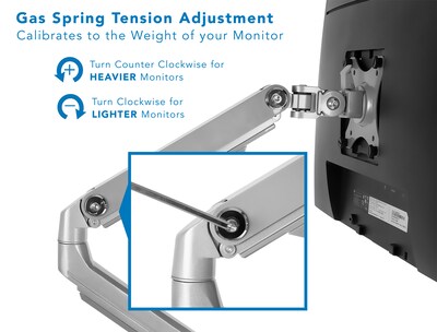 Mount-It! Monitor Arm Desk Mount for 19"-32" Screens (MI-2761)