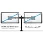 Mount-It! Dual Monitor Desk Mount for 13" to 27" Monitors, Black (MI-2772)