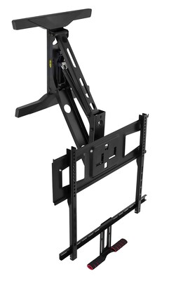 Mount-It! Vertical Pull Down TV Wall Mount for 40-70 Displays (MI-361)