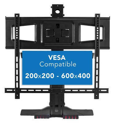 Mount-It! Vertical Pull Down TV Wall Mount for 40-70" Displays (MI-361)