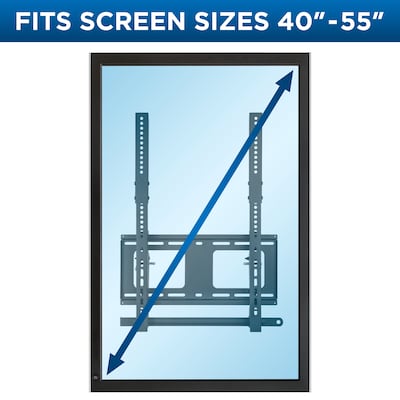 Mount-It! Vertical Portrait TV Wall Mount for 40-55" Displays (MI-377)