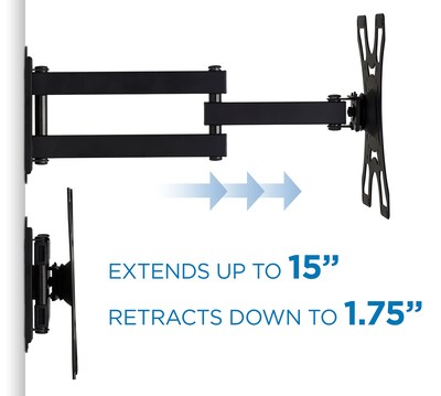 Mount-It! Full Motion TV Mount for 28-55" TVs (MI-407-1)