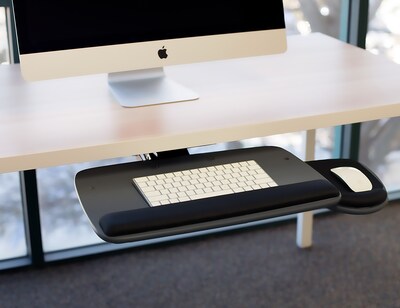 Mount-It! Under Desk Keyboard Tray with Mouse Platform (MI-7137)