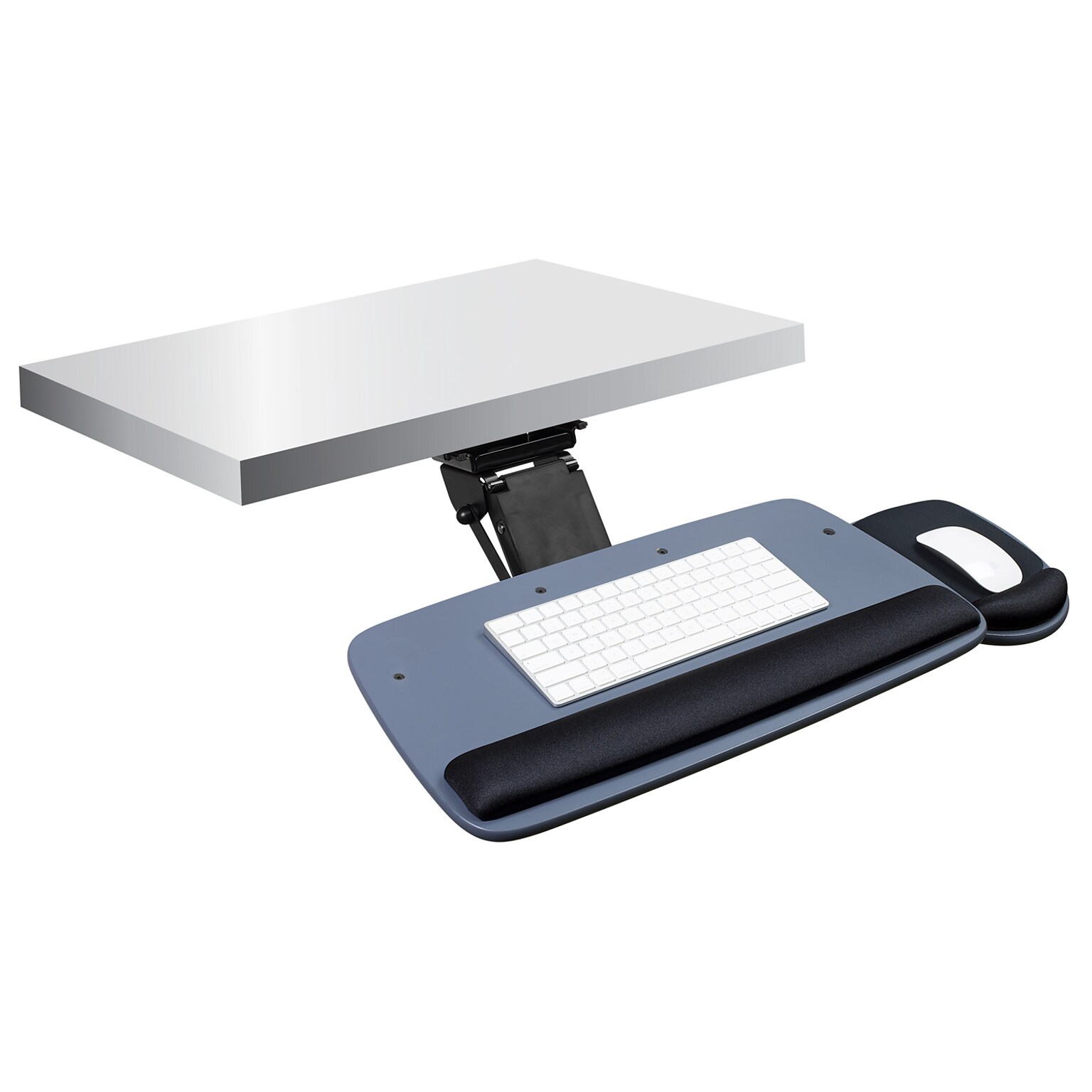 Mount-It! Under Desk Keyboard Tray with Mouse Platform (MI-7137)