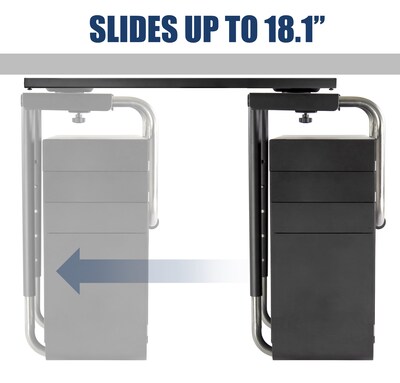 Mount-It! Heavy Duty Under Desk CPU Mount (MI-7155)
