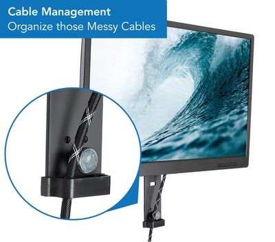 Mount-It! Cubicle Monitor Mount for 17"-32" Displays (MI-785)