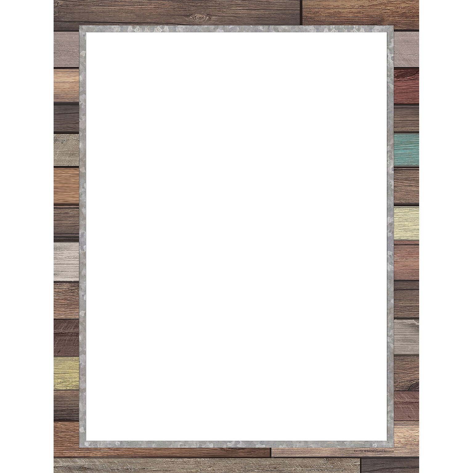 Teacher Created Resources Home Sweet Classroom Blank Chart, Pack of 6 (TCR7753BN)