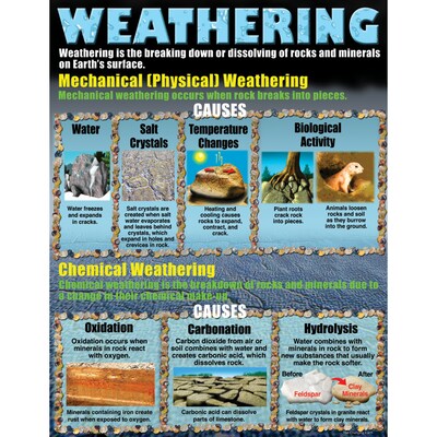 Teacher Created Resources The Changing Earth Teaching Poster Set (MC-P099)