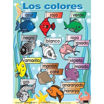 Poster Pals Spanish Essential Classroom Posters Set II (PSZPS38)