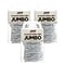 JAM Paper Jumbo Paper Clips, White, 3 Packs of 75 (2184934B)