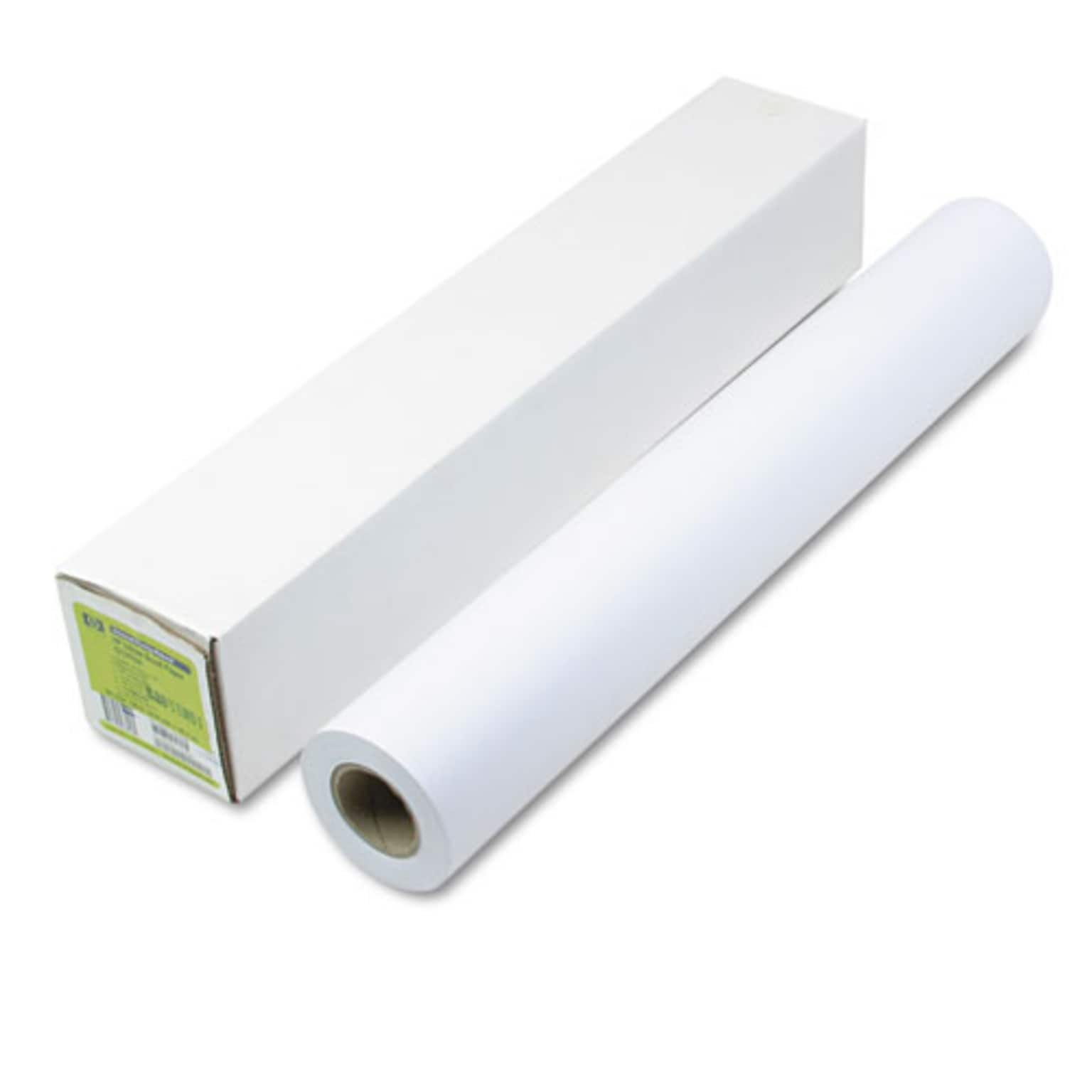 HP Designjet Universal Bond Paper, 21 lbs., 4.2 mil, 24 x150 ft., White, 1/Roll (HEWQ1396A)