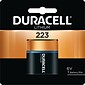Duracell 223 6V High Power Lithium Battery, 1/Pack (DL223ABU)