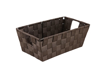 Simplify Polyester Basket, Choco, Each