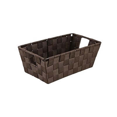 Simplify Polyester Basket, Choco, Each