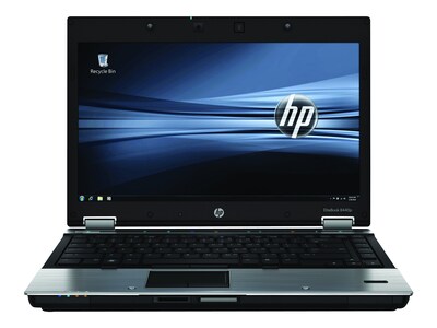 HP EliteBook 8440p 14 Refurbished Notebook, Intel i5-520M, 2.4GHz Processor, 4GB Memory, 250GB Hard Drive, Windows 10