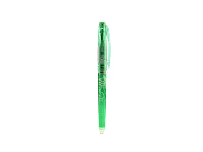 Pilot FriXion Erasable Gel Pens, Extra Fine Point, Green Ink, Dozen (71017-PK12)