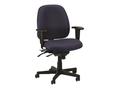 EuroTech 4x4sl Fabric Task Chair, Navy (498SL-NVY)