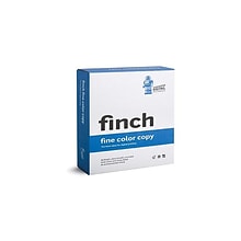 Finch Fine 8.5 x 11 Color Copy Paper, 32 lbs., 98 Brightness, 3000 Sheets/Carton (3800-8004)