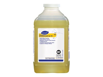 SUMA Break Up SC Multipurpose Cleaner for Diversey J-Fill, Surfactant, 2.5 L / 2.64 U.S. Qt., 2/Cart