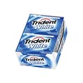 Trident White Sugar Free Peppermint Gum, 12 Pieces/Pack, 9/Box (AMC67608)