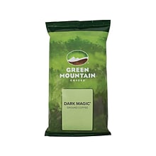 Green Mountain Dark Magic Ground Coffee Packs, Dark Roast, 2.2 oz., 50/Carton (4670)