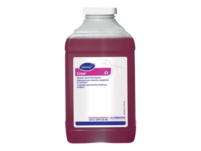 Crew 9 Restroom Cleaner for Diversey J-Fill, Fresh, 2.5 L / 2.64 U.S. Qt., 2/Carton